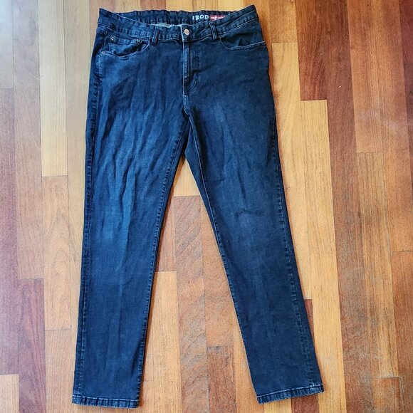 IZOD Indigo Comfort Stretch Straight Fit Jeans Size 38 x 34 - Picture 5 of 16